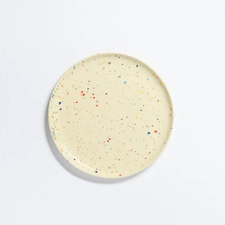 Party Salad Plate 22cm - Yellow