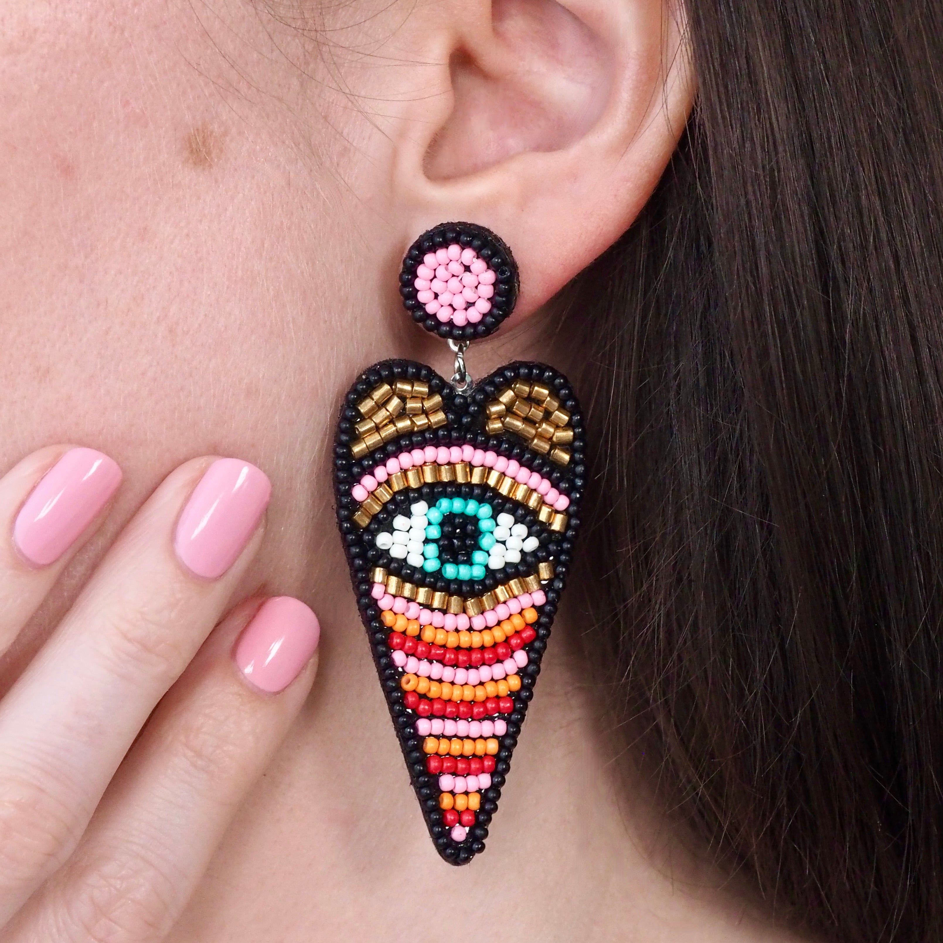 EVIL EYE LOVE Earrings