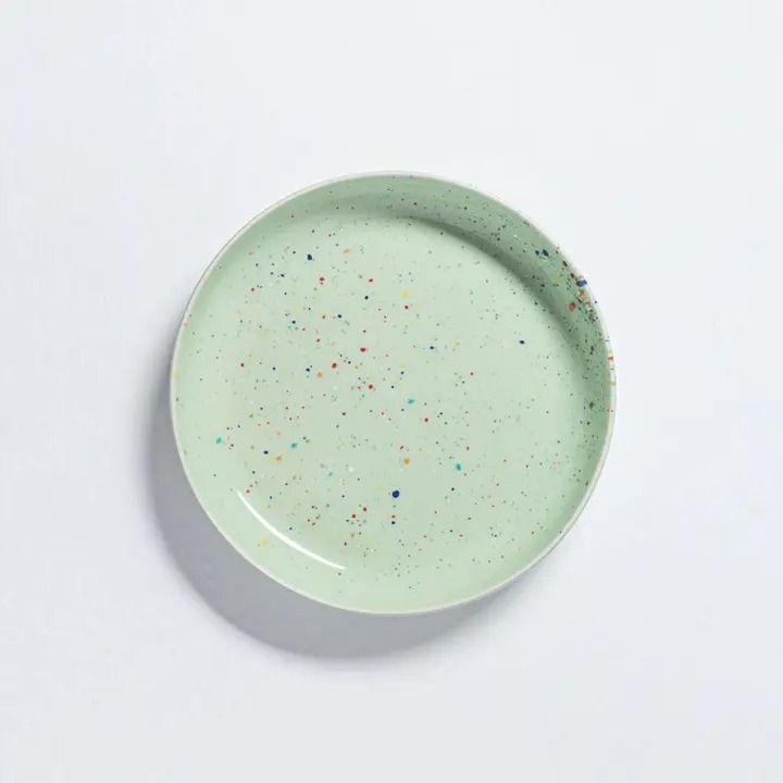 Party Pasta Plate - Green