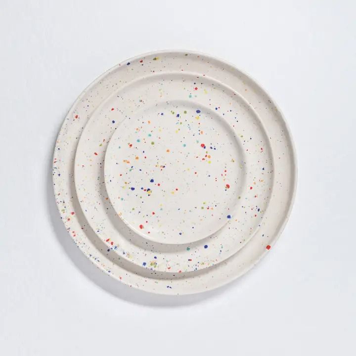 Party Salad Plate 22cm - White