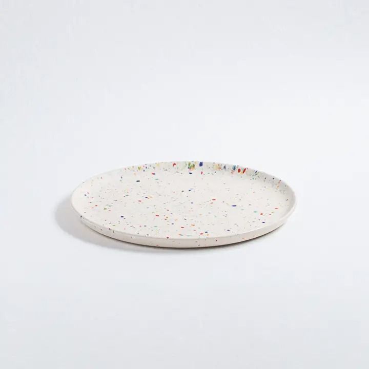 Party Salad Plate 22cm - White