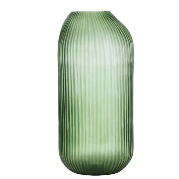 Green Xavier Glass Vase - CLICK & COLLECT ONLY