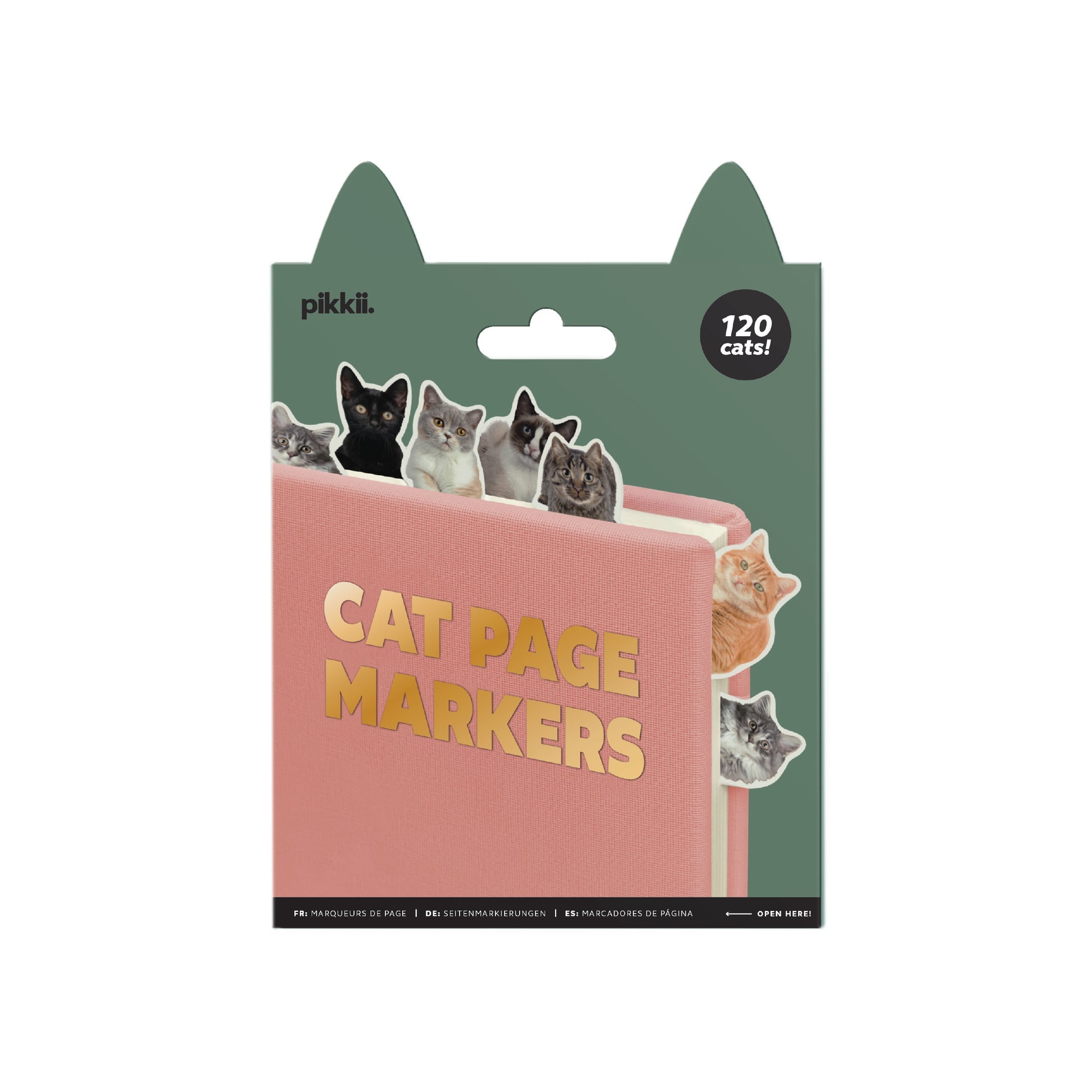 Page Markers Cat