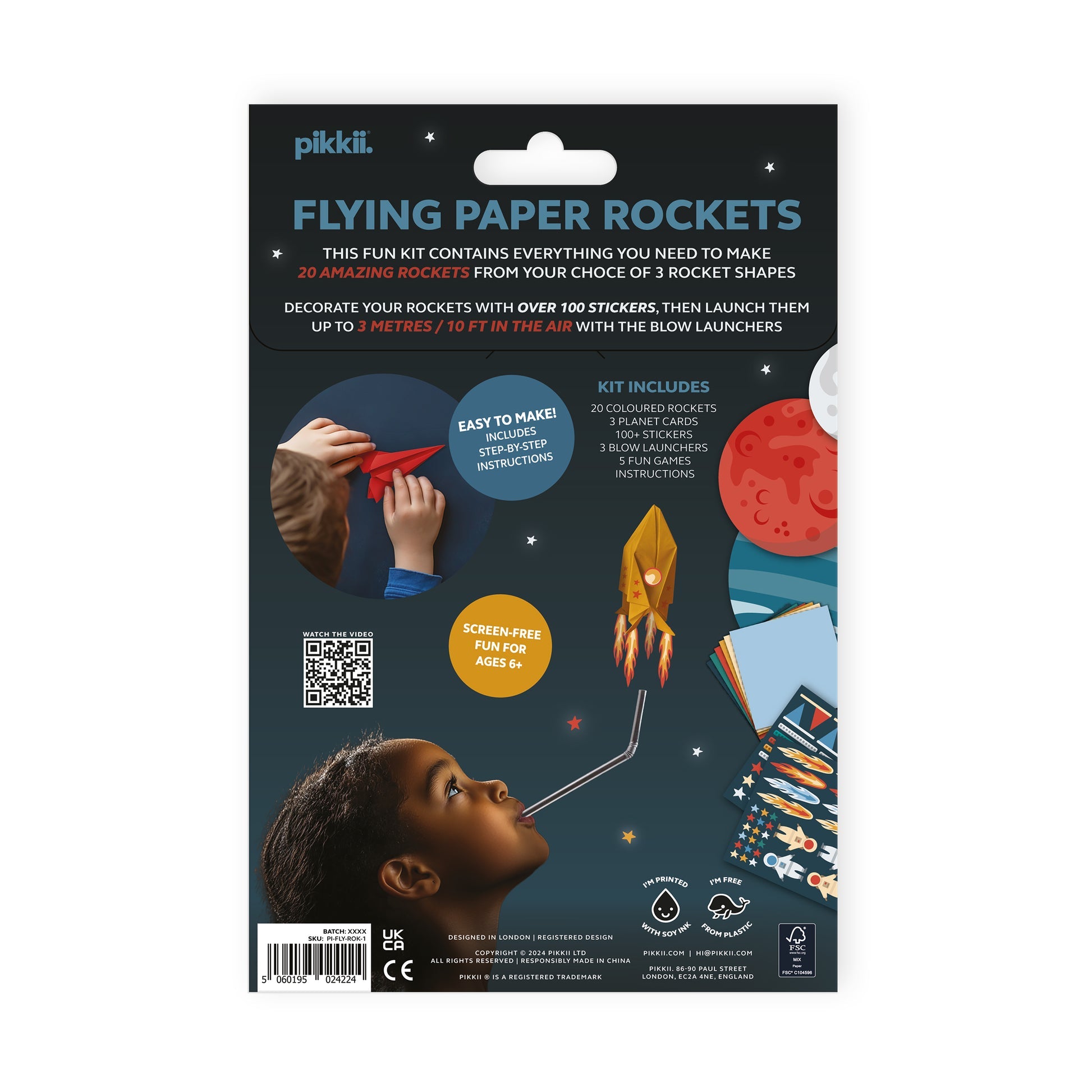Paper Flying Rockets