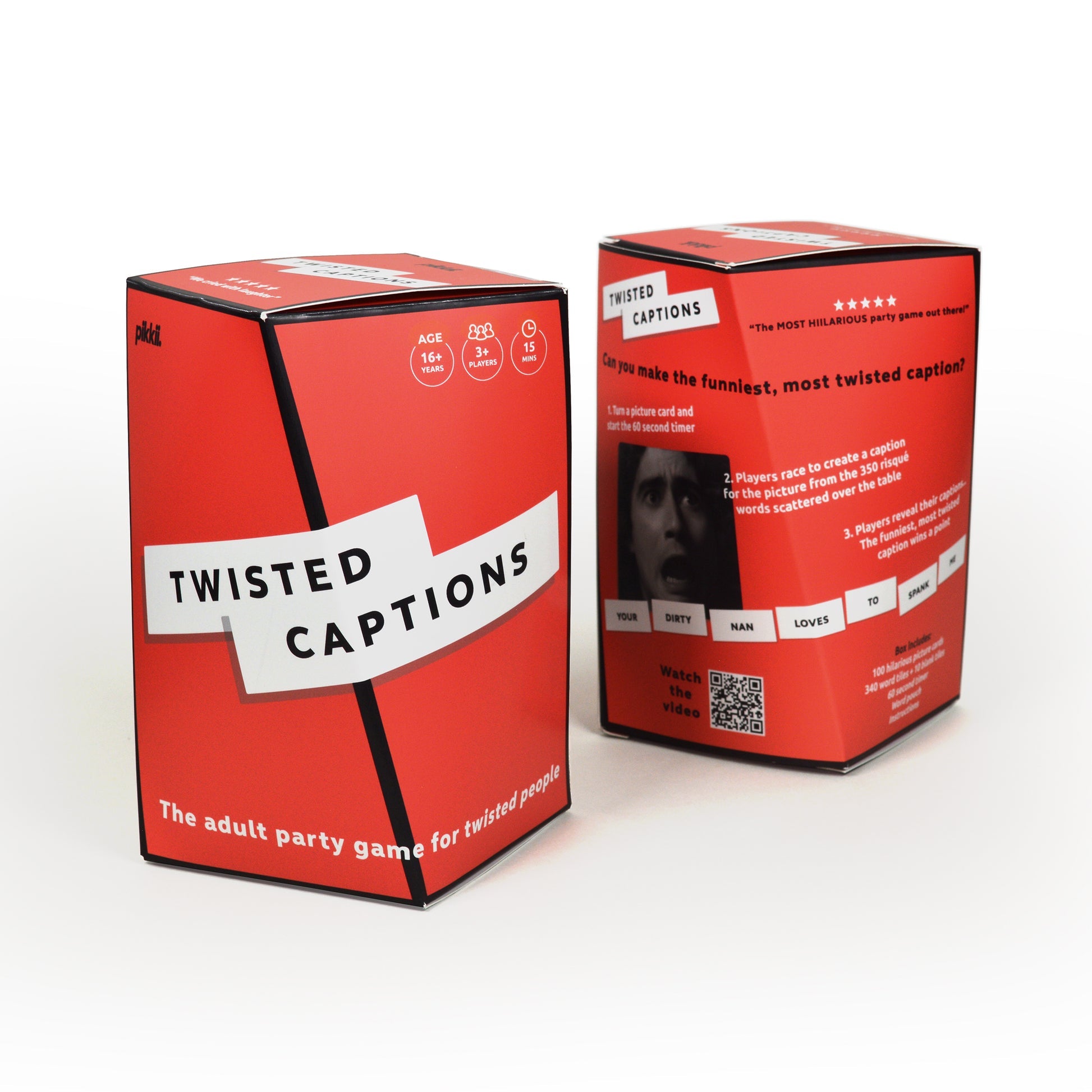 Party Game Twisted Captions