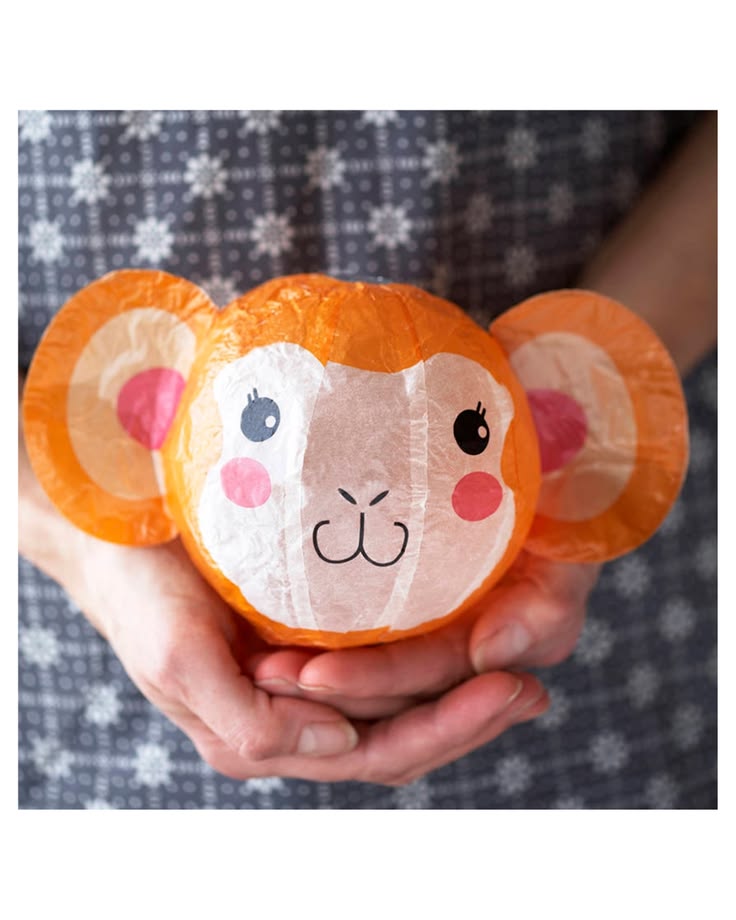 Monkey Japanese Paper Balloon