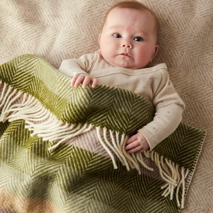 Pram Blanket Botanical