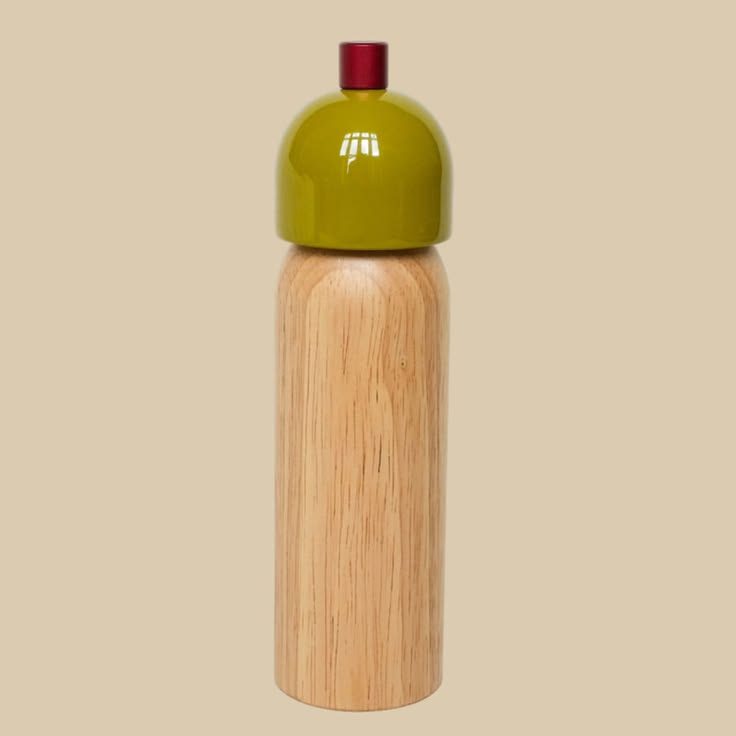Salt & Pepper Grinder - Olive & Red