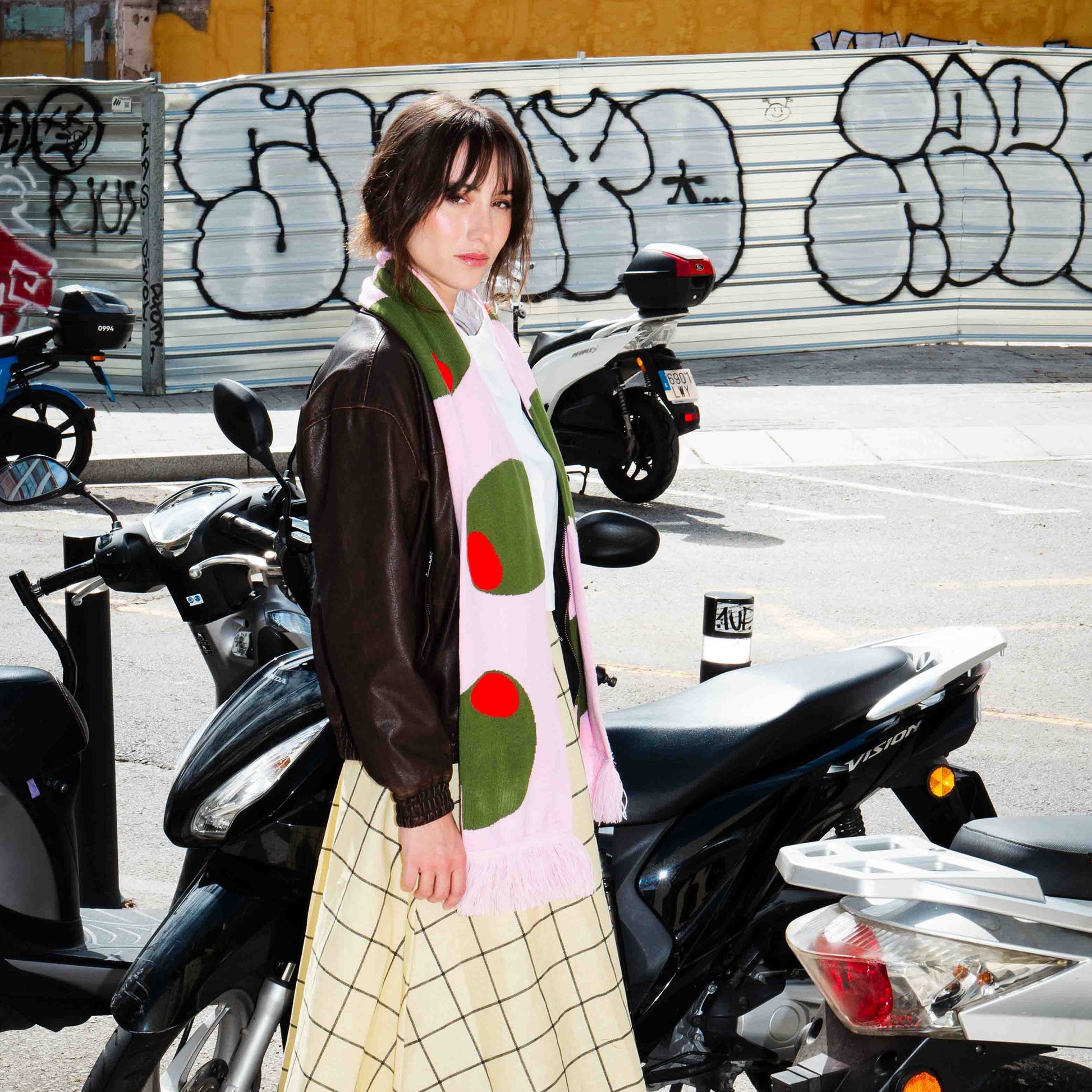 Eat My Socks | Olive Scarf