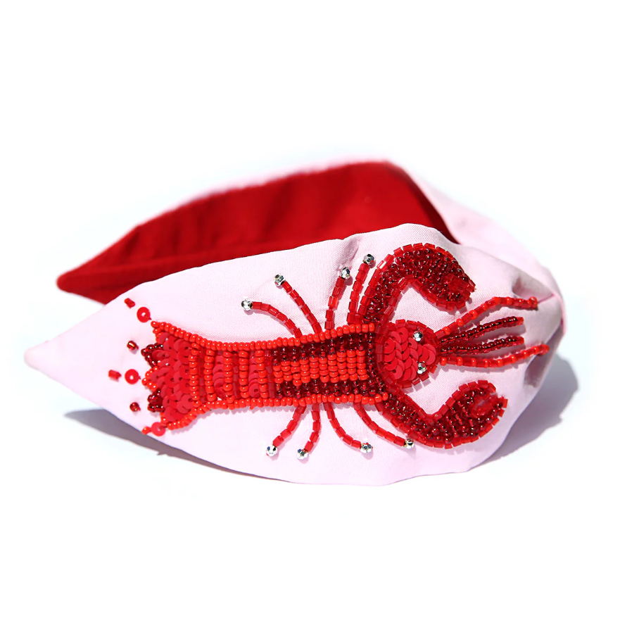 Lobster Beaded Headband