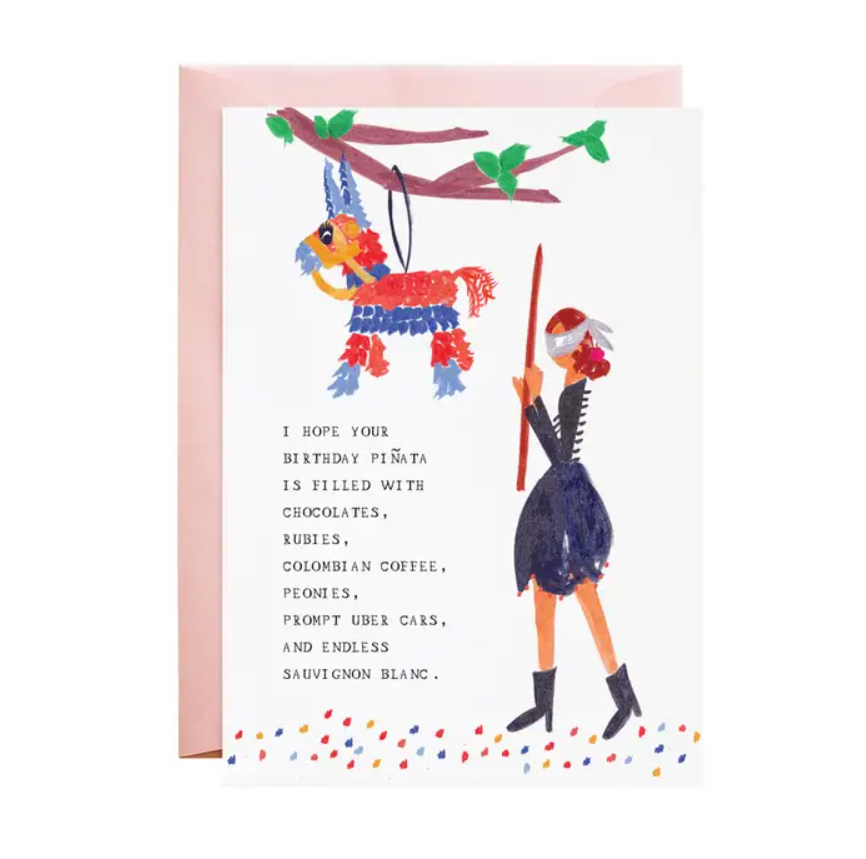 Fab Friend Birthday Pinata Card