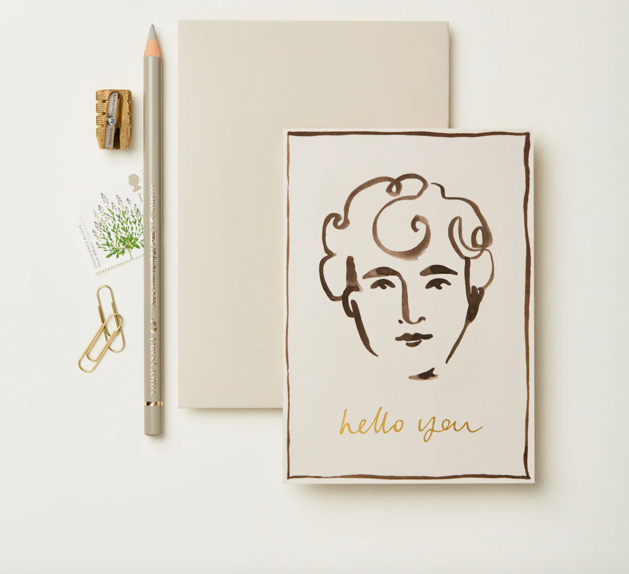 Hello You - Portrait Card