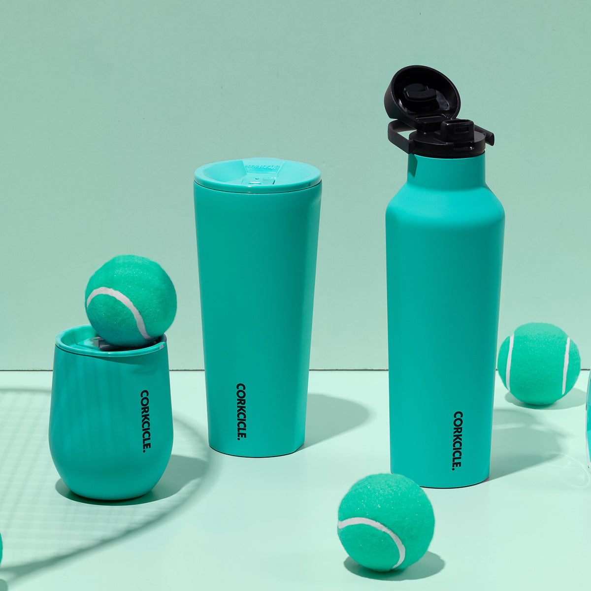Corksicle Series A Sports Canteen 600ml - Neon Lights Kokomo