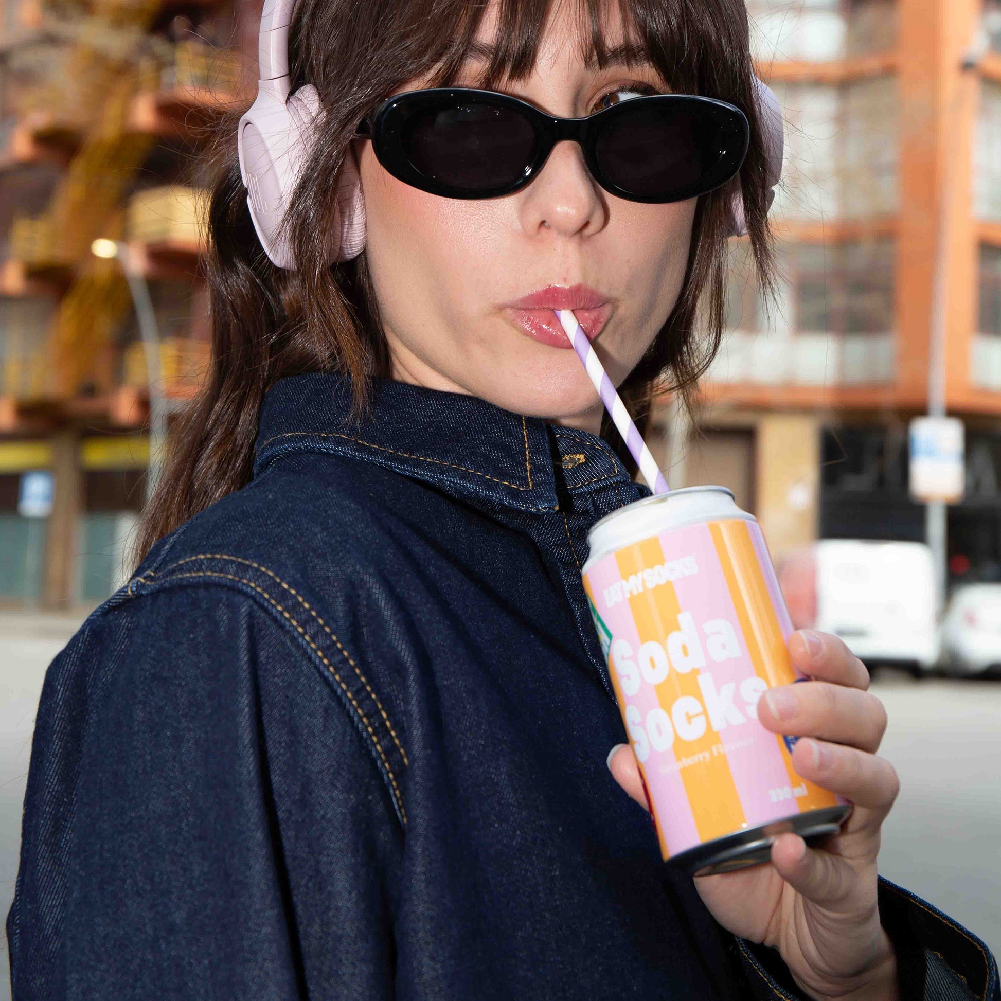 Socks Soda Strawberry