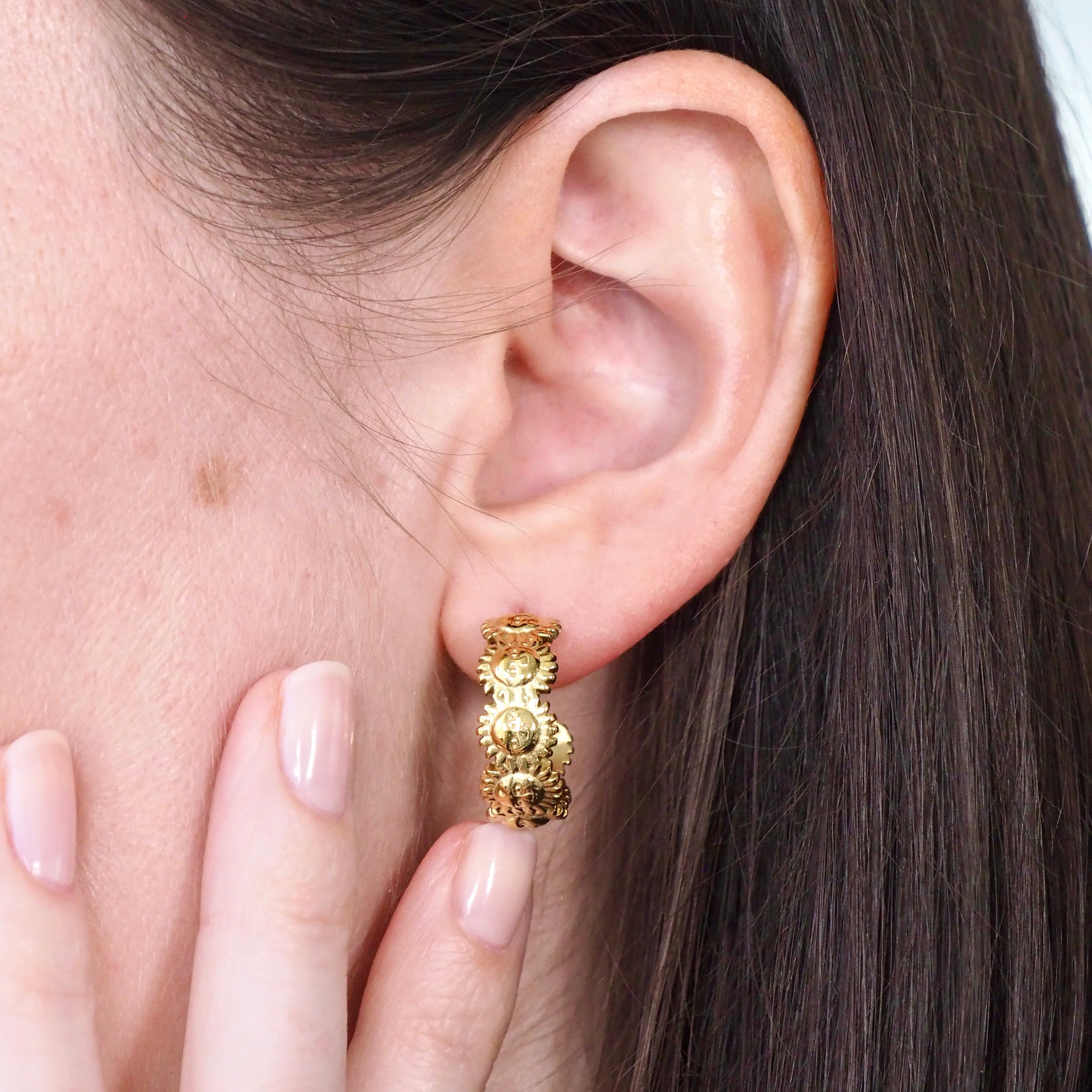 Sunny Side Up Waterproof Earrings