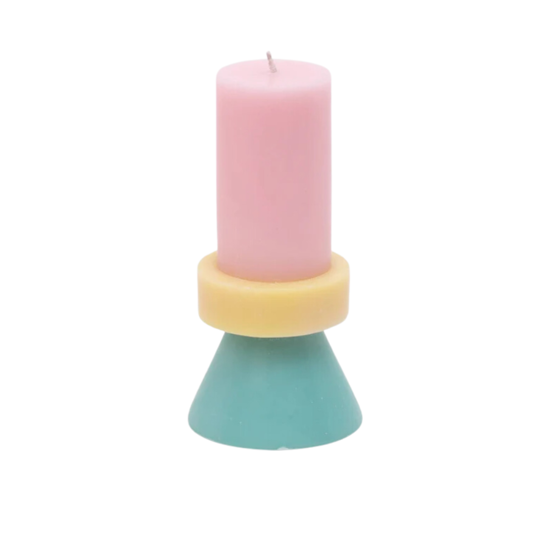 Tall Stack Candle - Fairy Floss