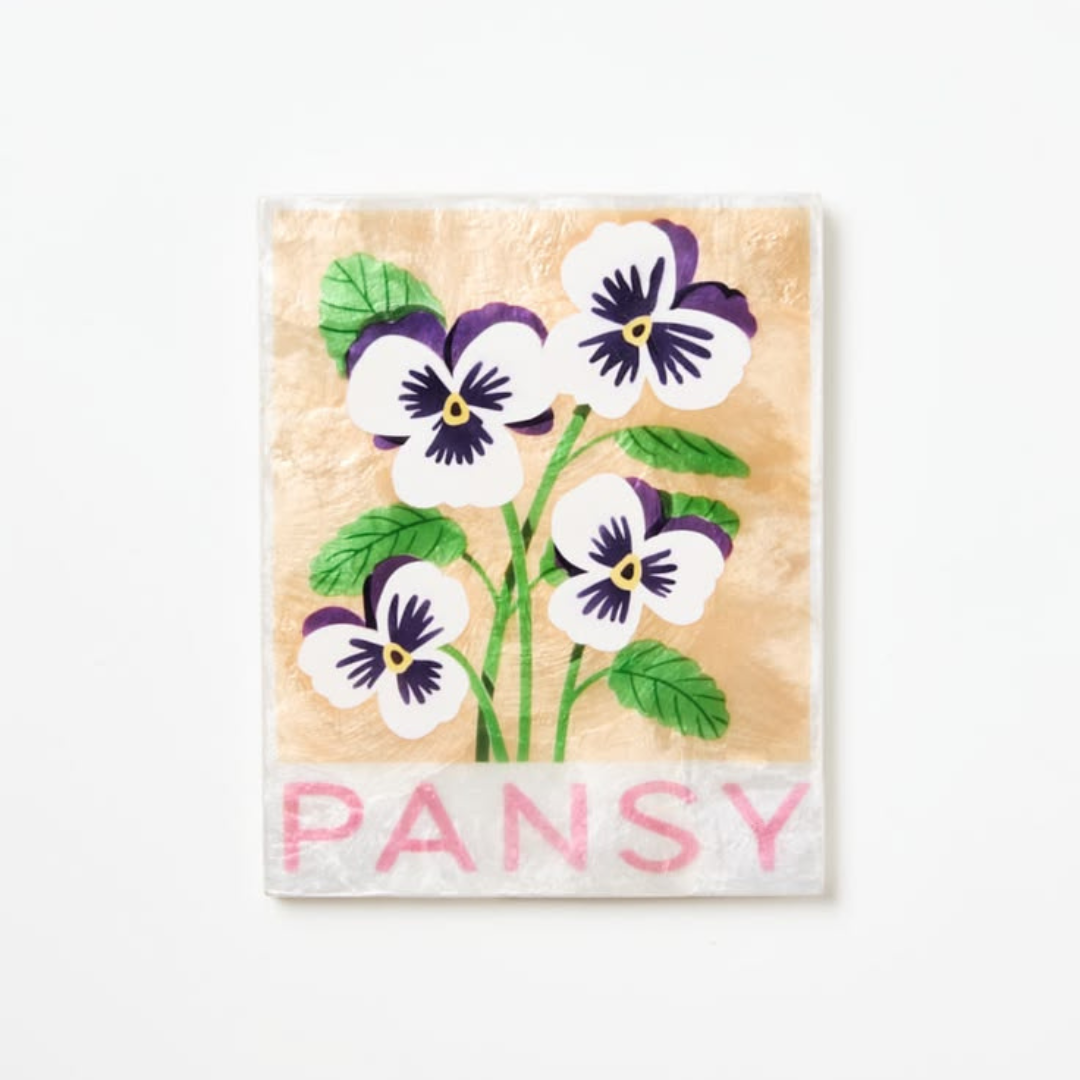MARKET WALL ART PANSY