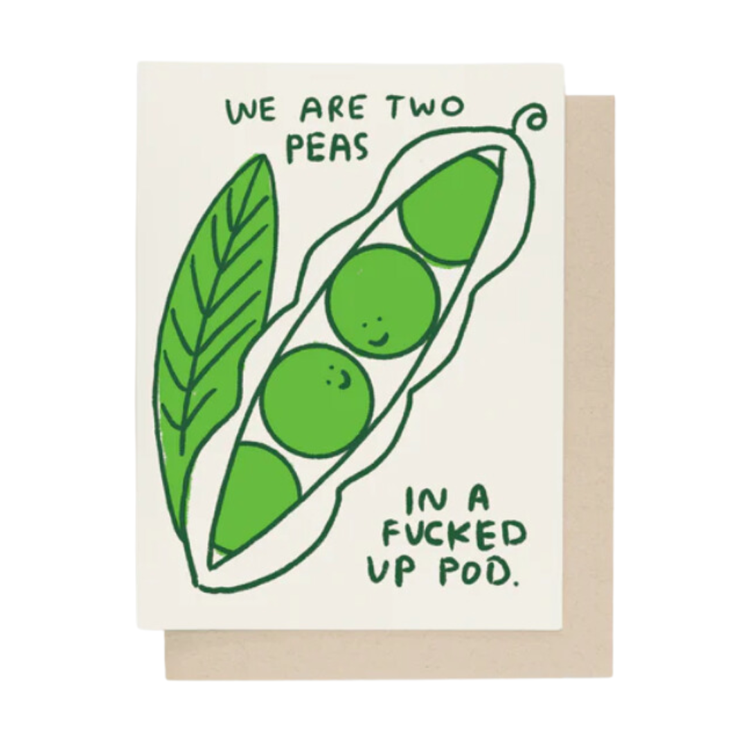 Two Peas Card