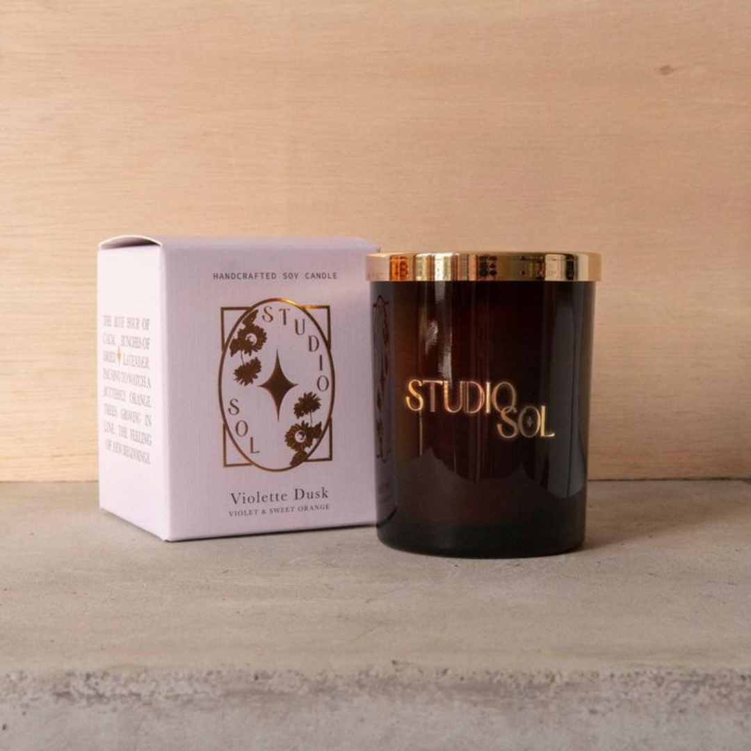 Violette Dusk  Candle | Violette + Sweet Orange