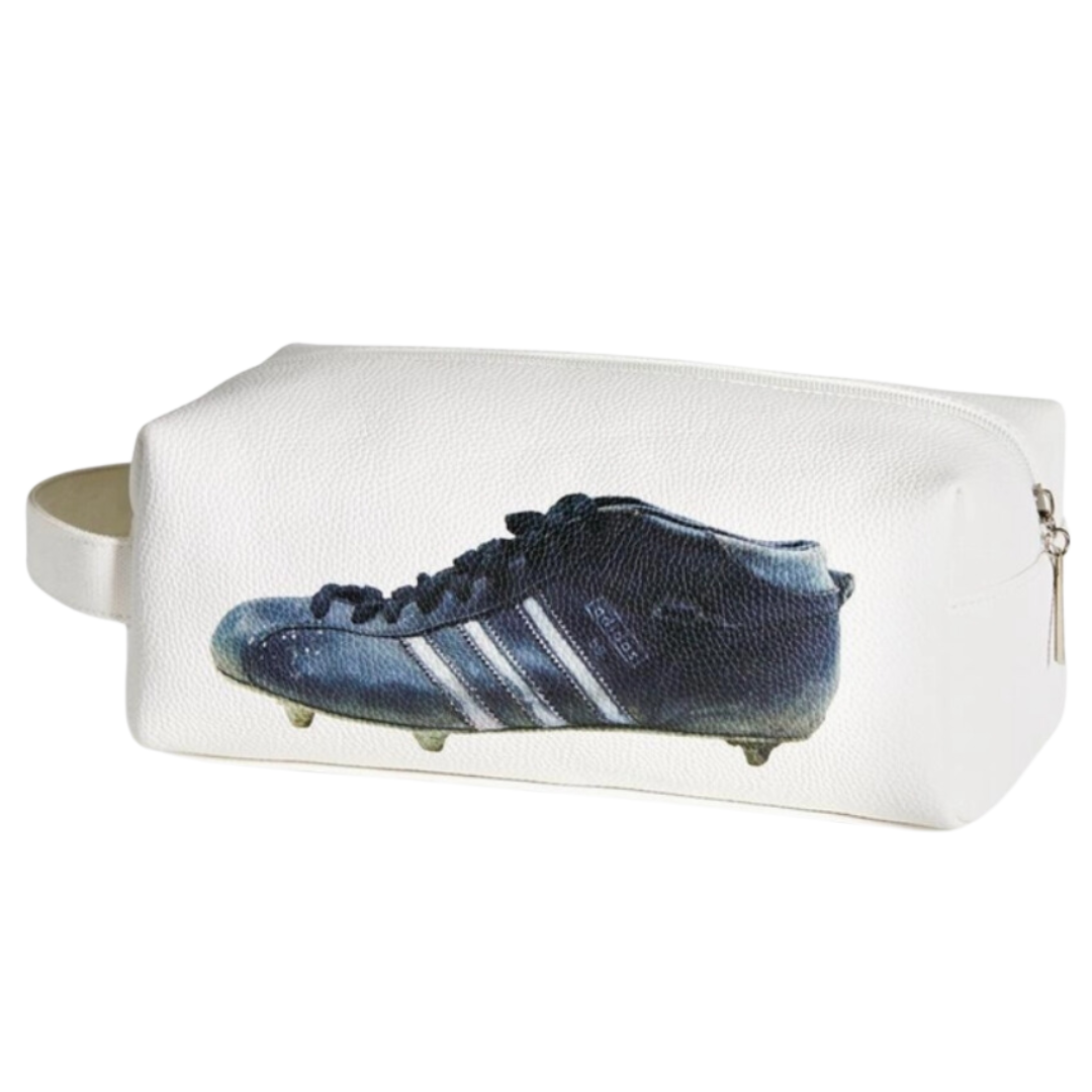 Three Stripes Boot Toiletry Bag - White