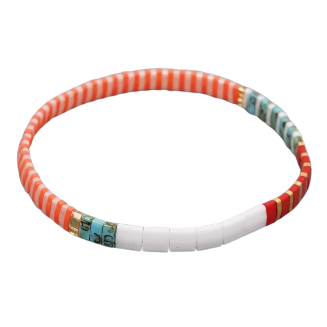 Long Lunch Stacker Tila Bracelet