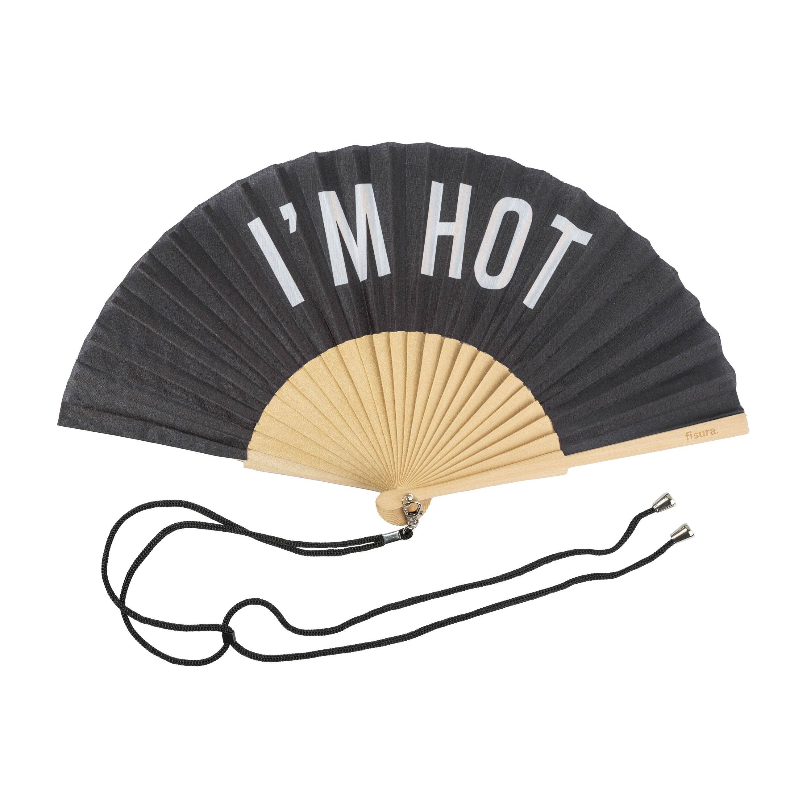 “I'M HOT” Black Fan