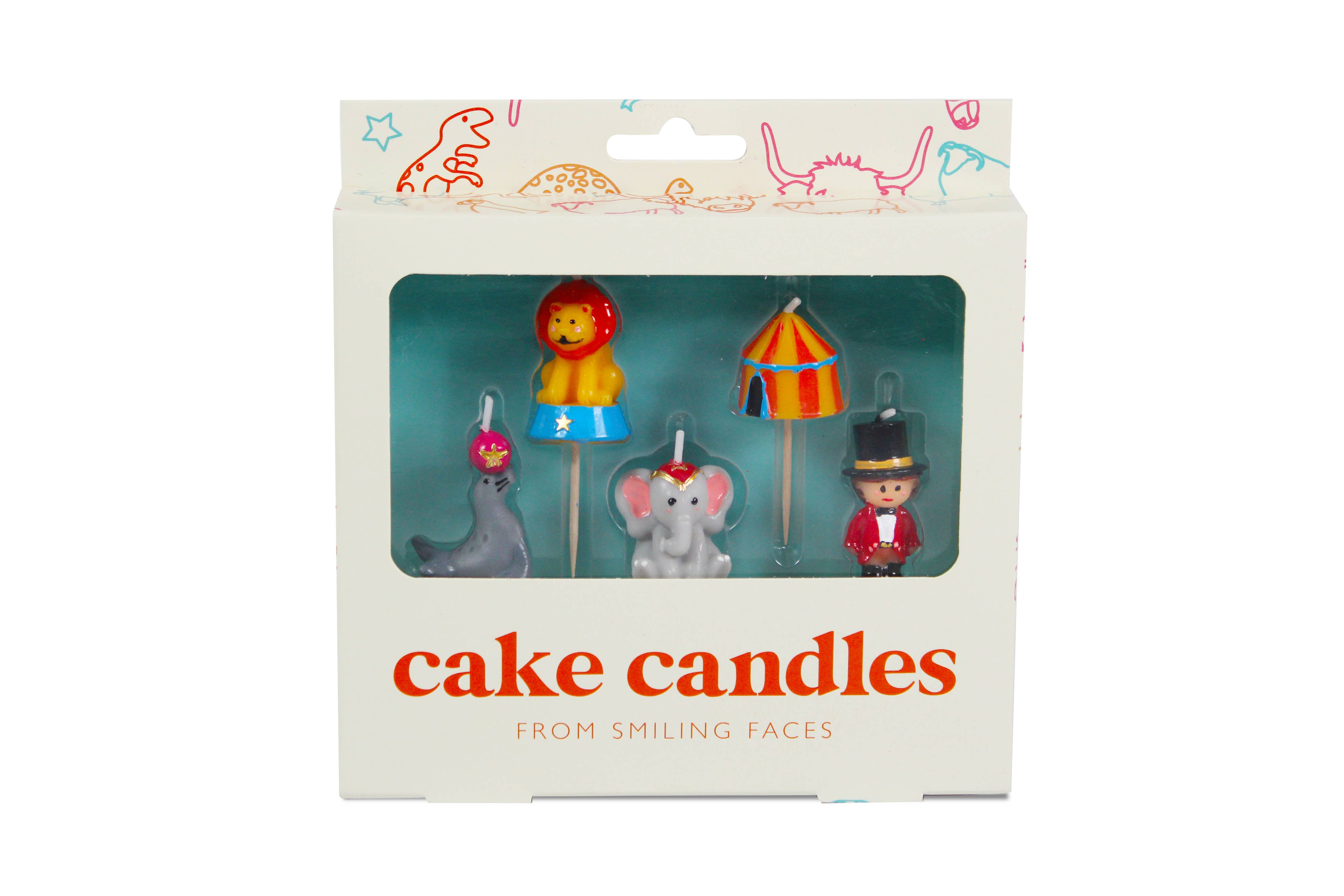 Circus Cake Candles