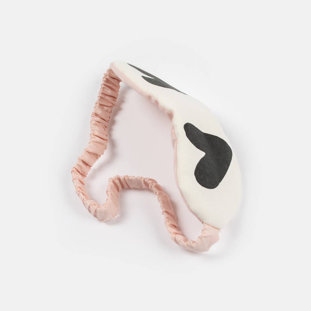 Orange/Pink Stripe Eyemask