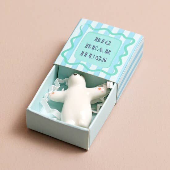 Bear - Tiny Matchbox Ceramic Token
