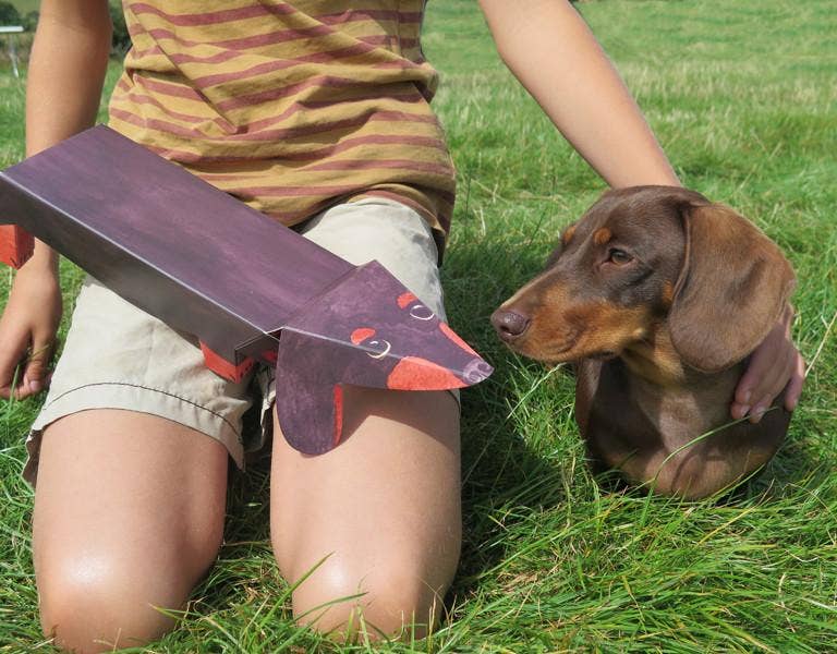 Pop Up Pet Dachshund – Paper Pet Gift