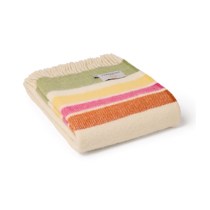 Alaska Petal Wool Throw