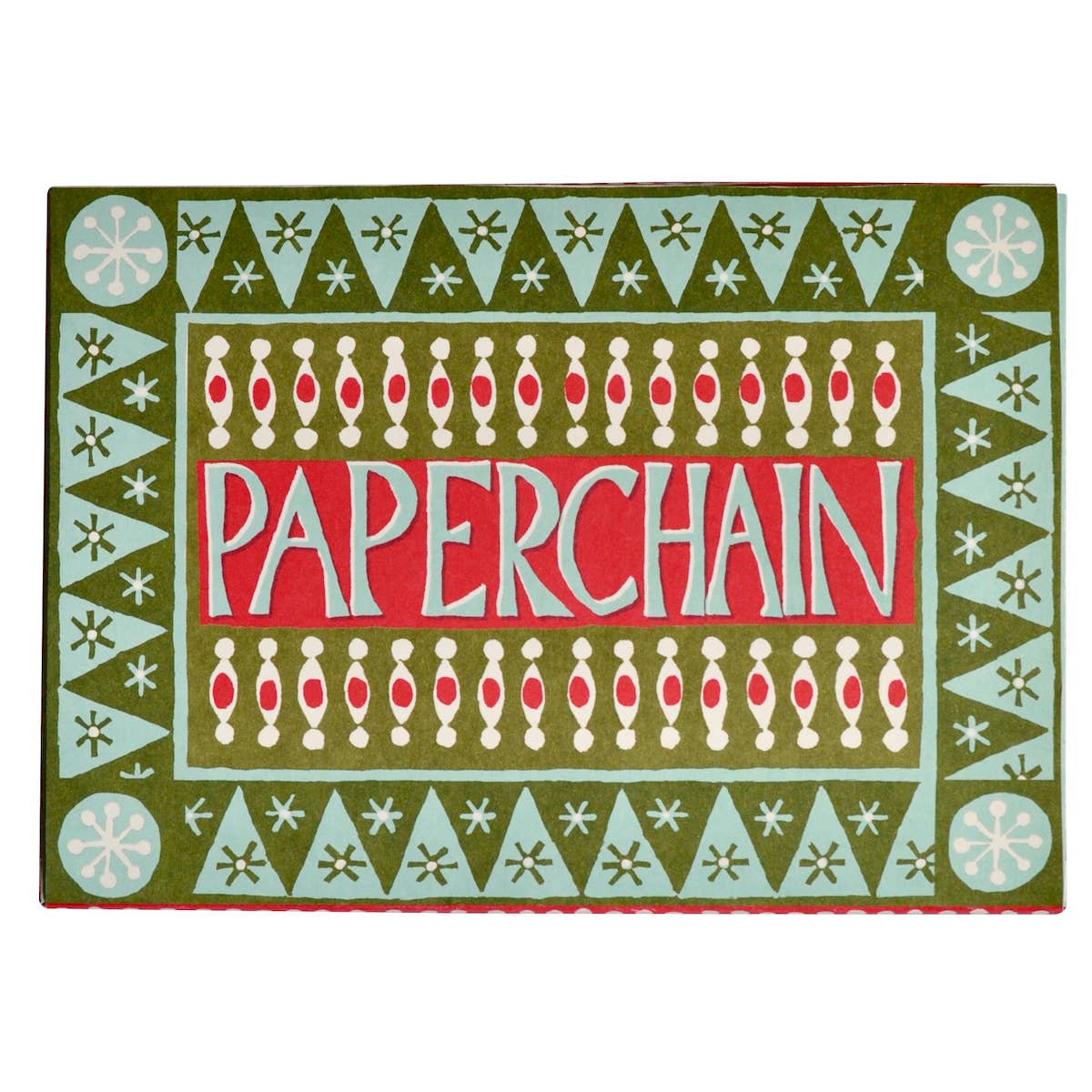 Paperchain Kit - Green & Red