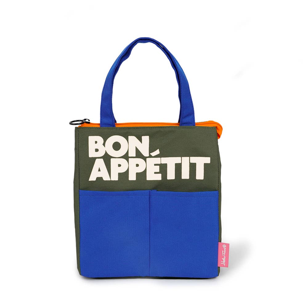 BLUE BON APPÉTIT ISOTHERMIC LUNCH BAG