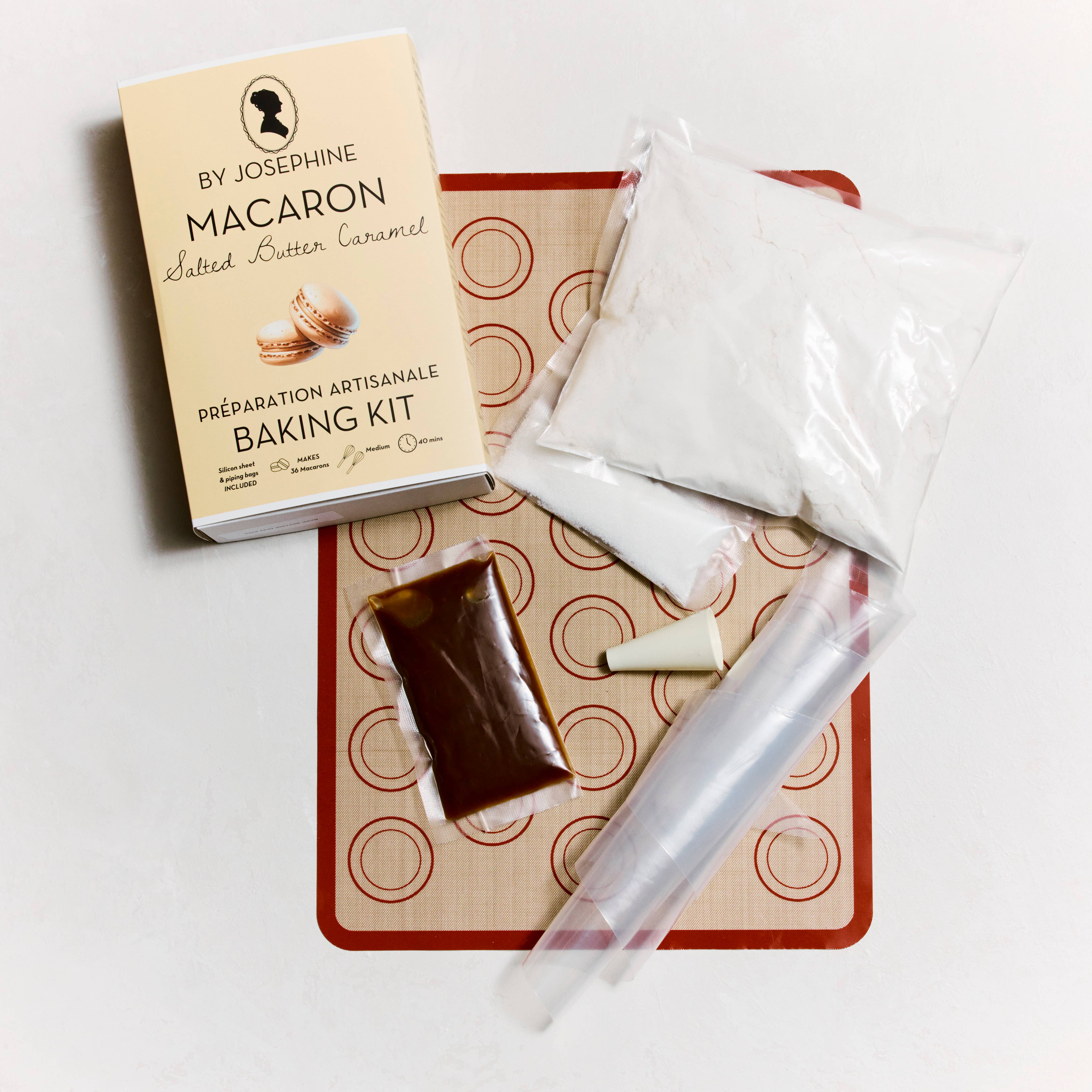 Salted Caramel Macarons Baking Kit