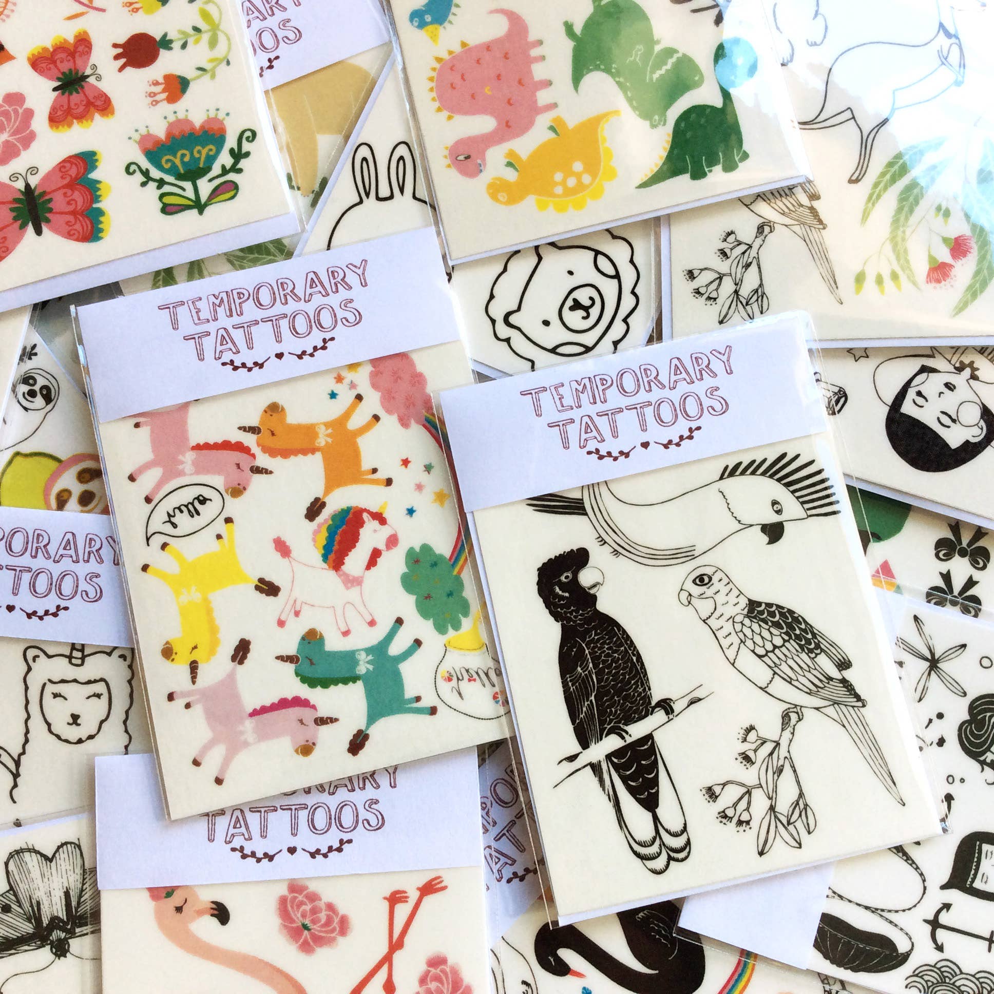 Crazy Plant Lady Temporary Tattoos