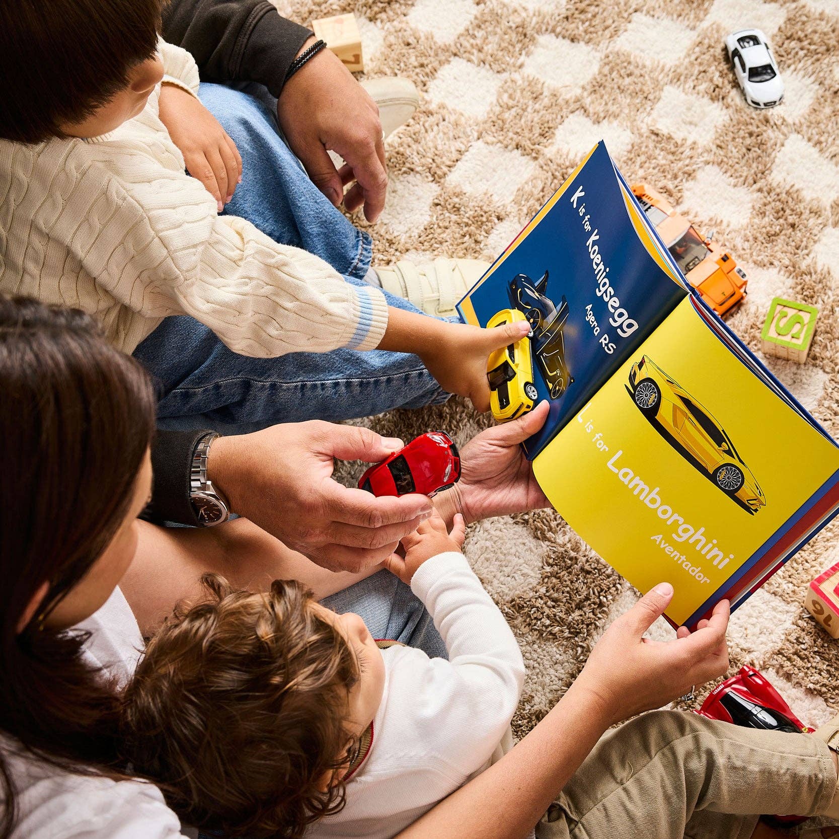 Learn the ABCs of Supercars Book