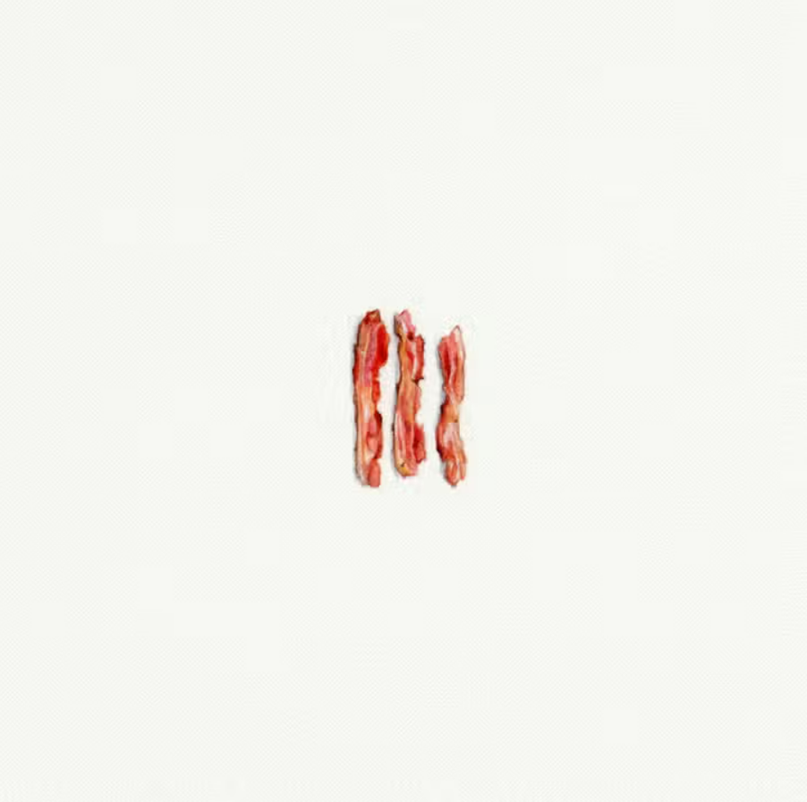 Bacon - FRAMED Tiny Print