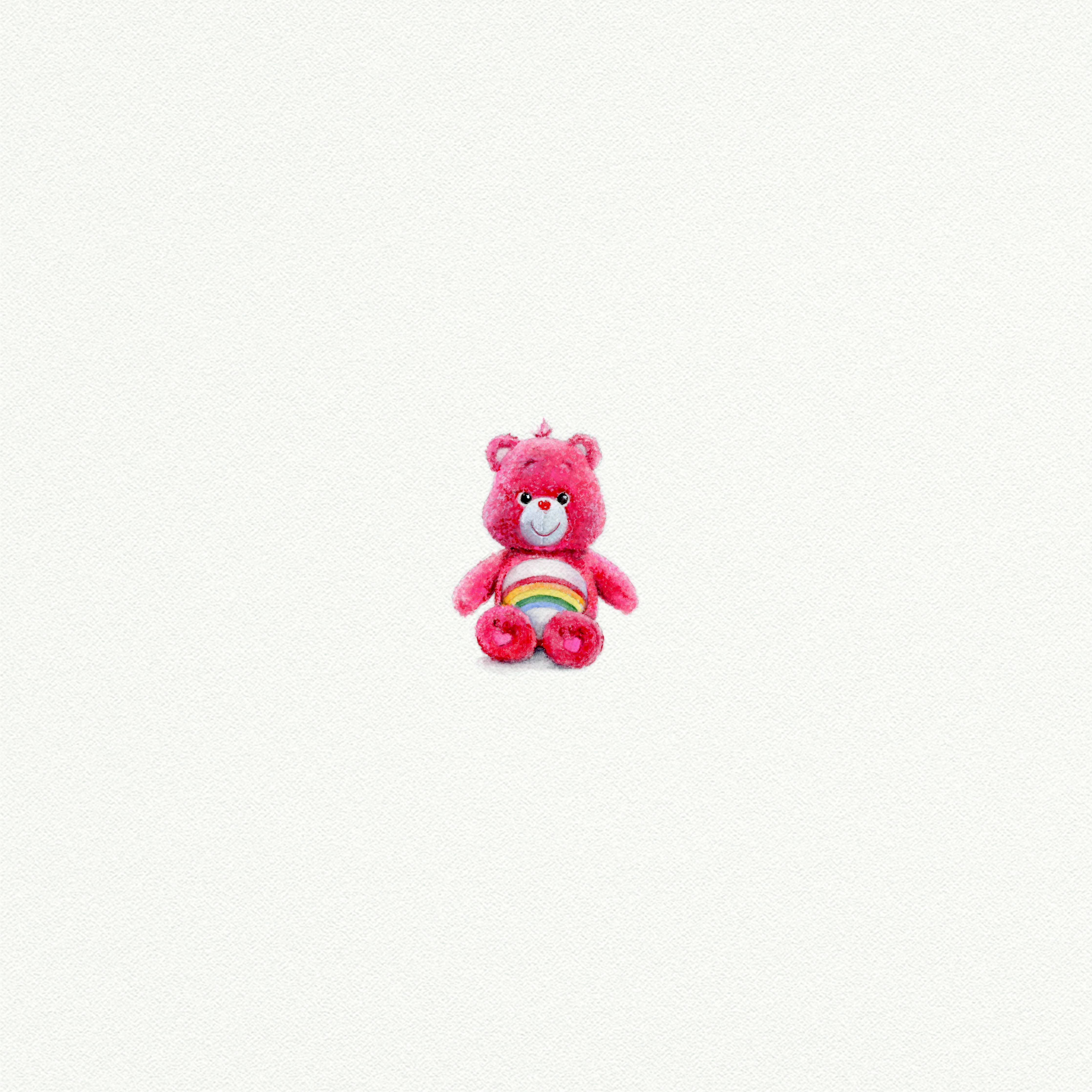 Care Bear Miniature Watercolour Print