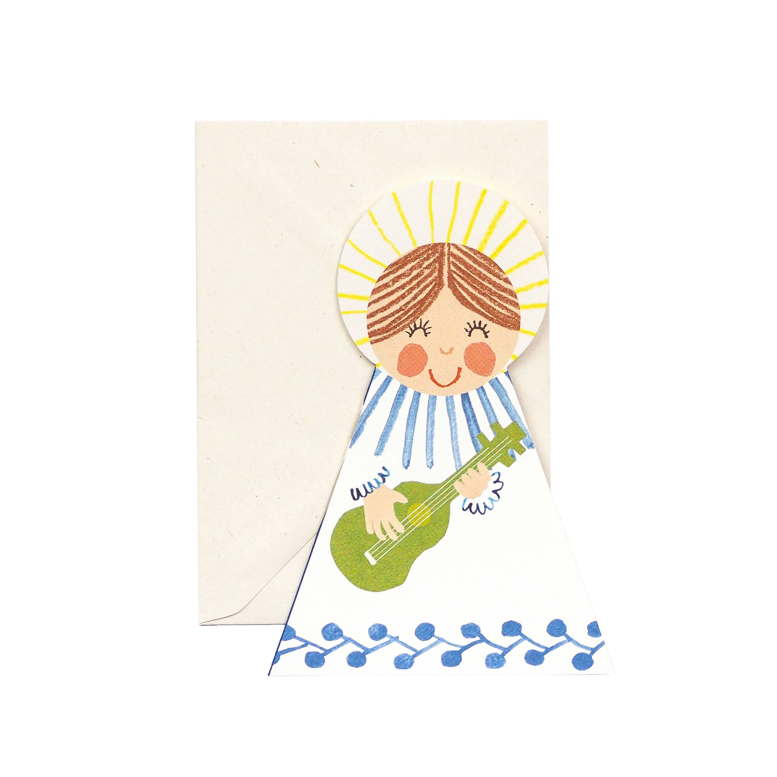 Blue Angel Fold-Out Card