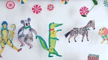 Cut and make Dachshund Paper Puppet