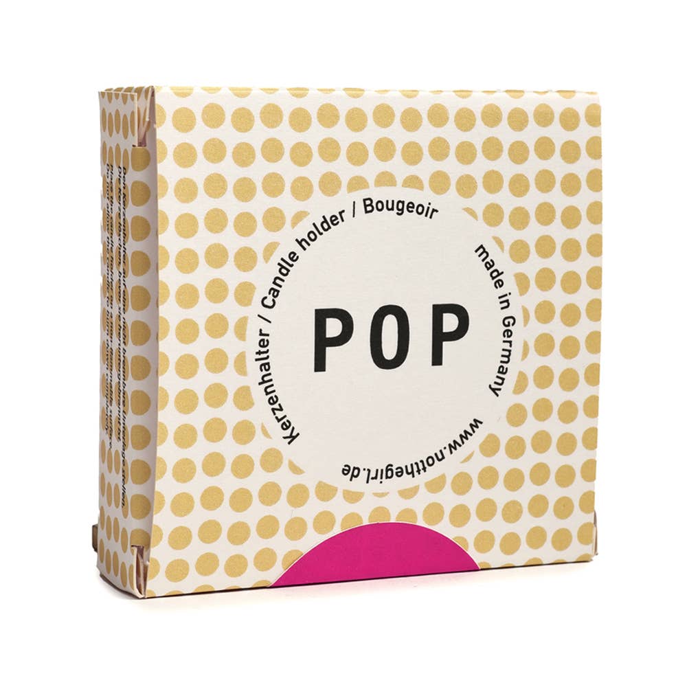 Candle Holder - Candy Pink