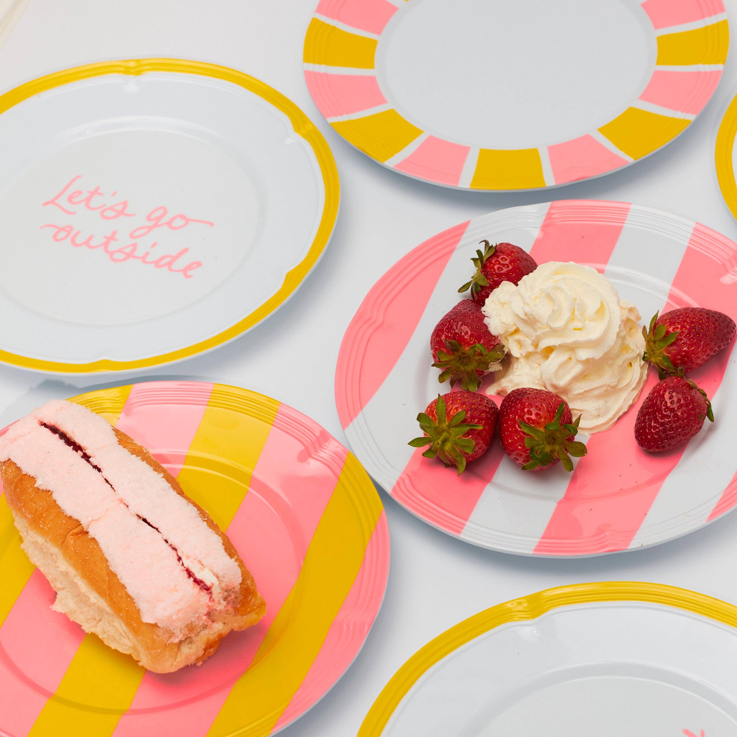 Baby, Let's Go Outside Melamine Plate Set | So Yummy