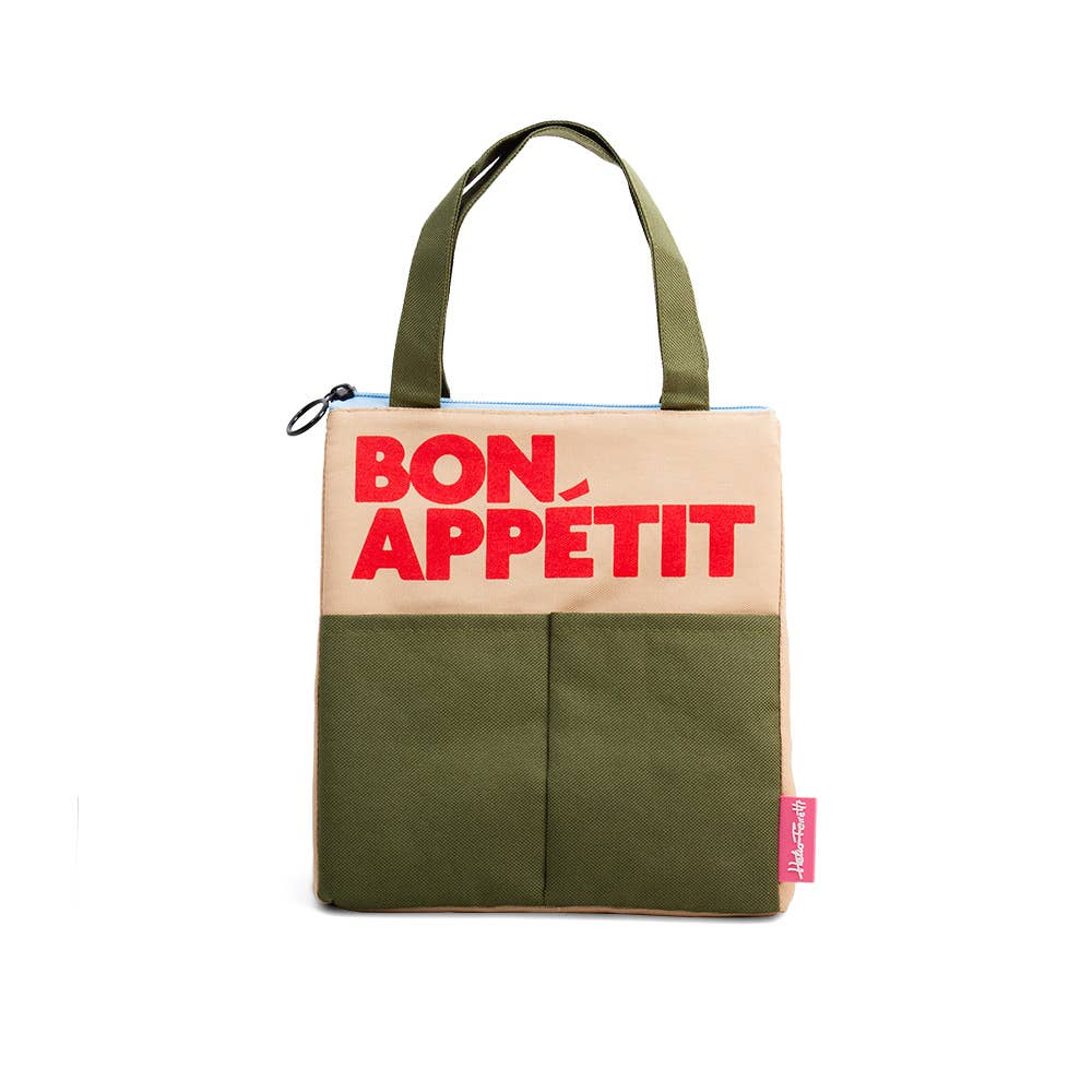 GREEN BON APPÉTIT ISOTHERMIC LUNCH BAG