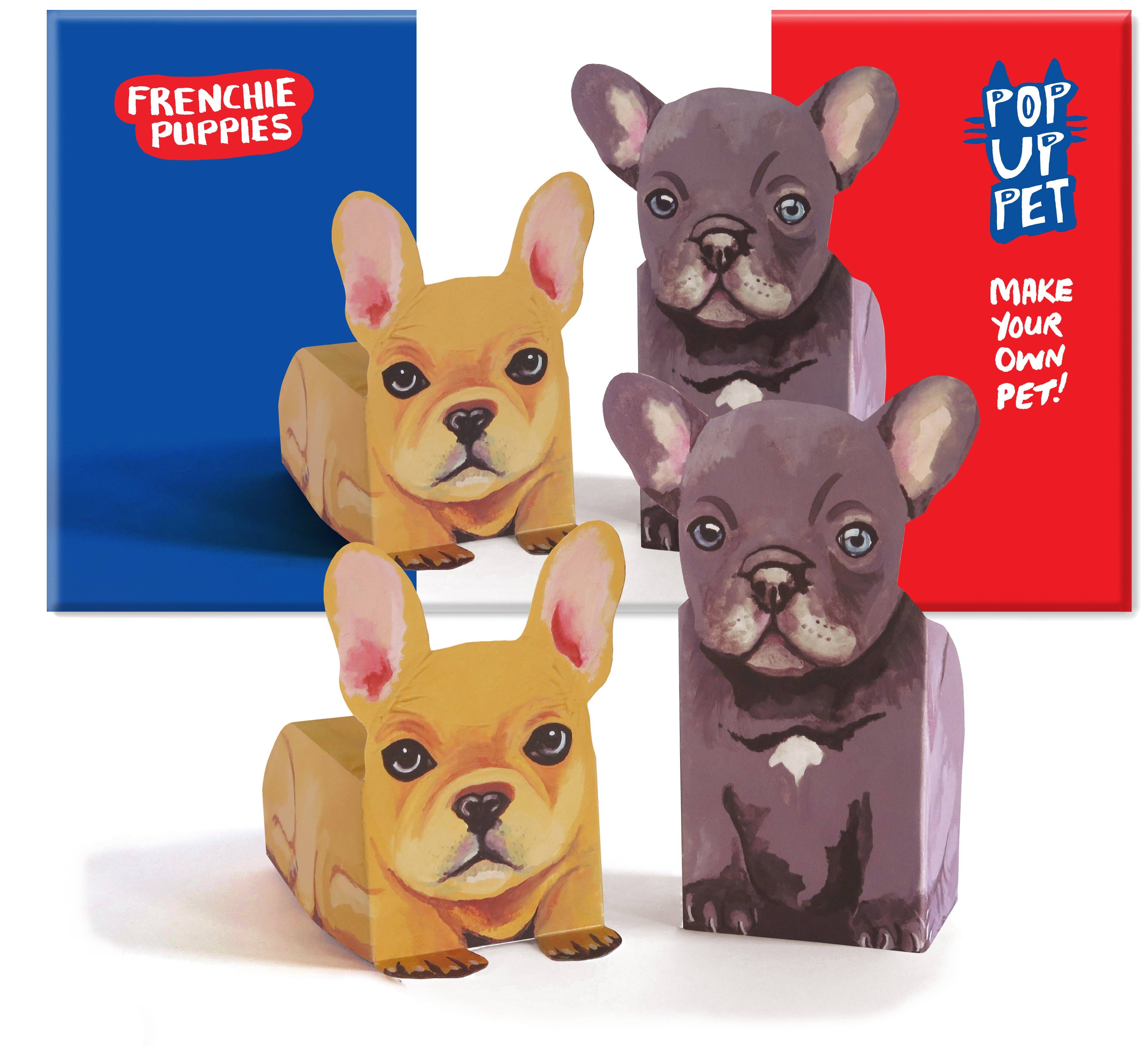 Pop Up Pet Frenchie Puppies – Paper Pet Gift