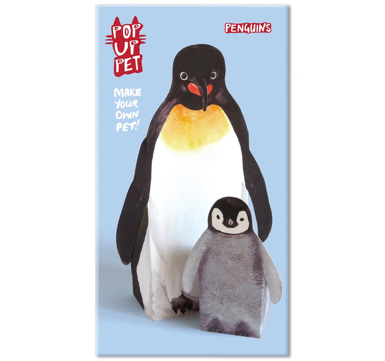 Pop Up Pet Penguins – Paper Pet Gift