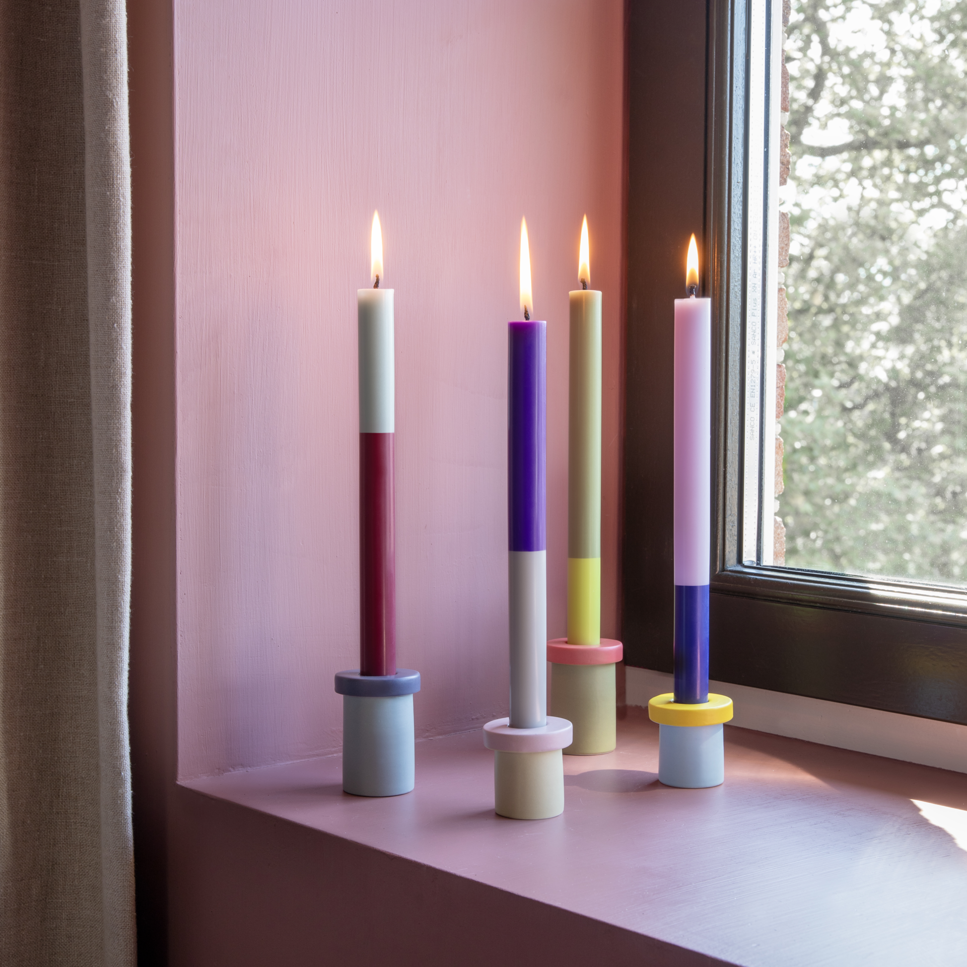"Pippo" candle holders - set of 4