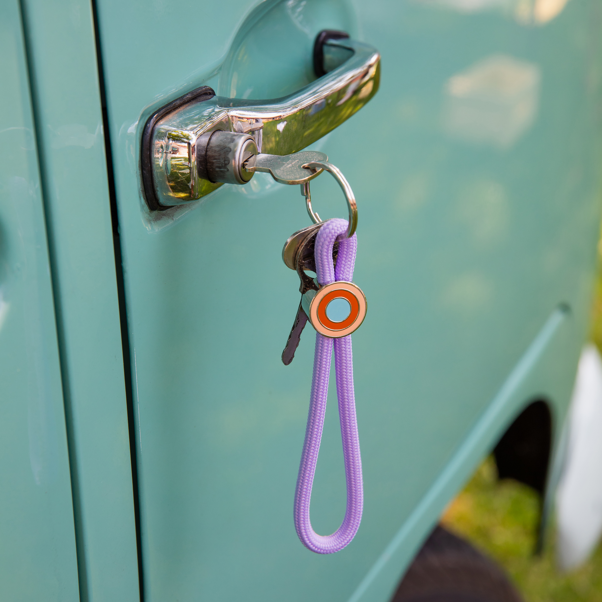 Ringo Purple Keyring